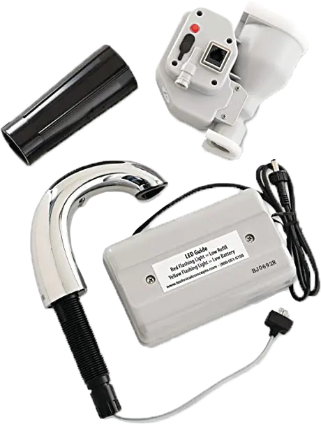 Technical Concepts OneShot Lotion Dispenser: Polished Chrome/Black
