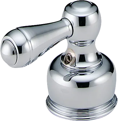 Delta Brass Lever Handles Chrome - Pair