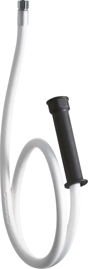 Chicago Hose, White Vinyl 53" W/Washers