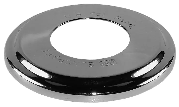 Mark's Tub Spout Escutcheon W/Water Seal, Polished Brass