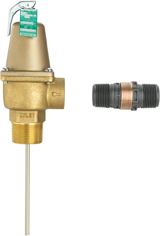 Watts 241X-8 1-1/4"M x 1"F T&P Safety Relief Valve