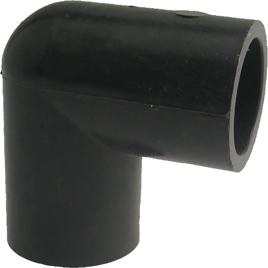 3/4" PVC Gray Schedule 80 90˚ Elbow, (Slip x Slip)