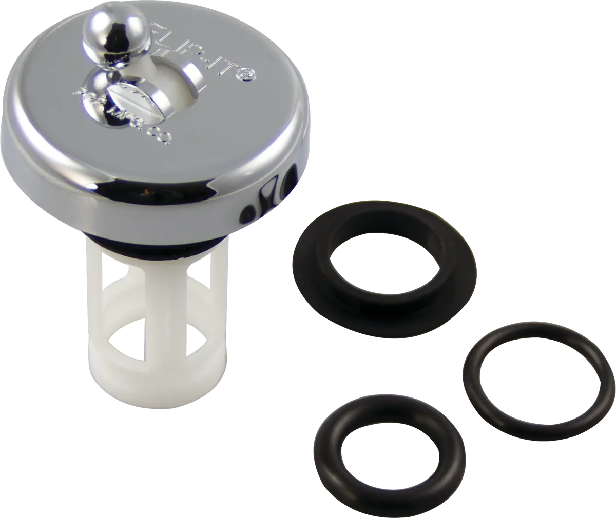 Flip-It Fit All Lavatory Drain Stopper