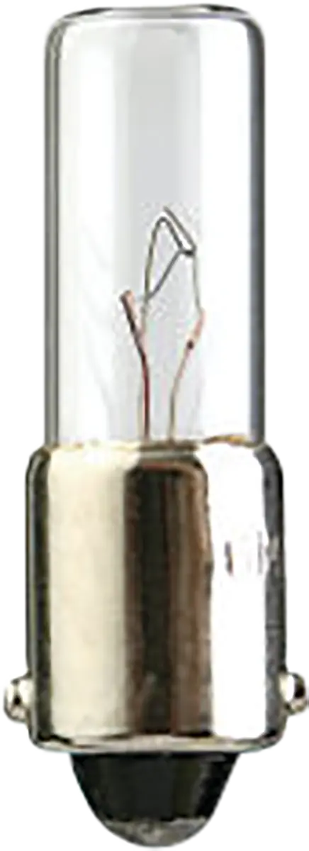 #120MB T-2 1/2 Mini Bayonet Base (BA9S) Clear Lamp 120V 25.OMA .36CP