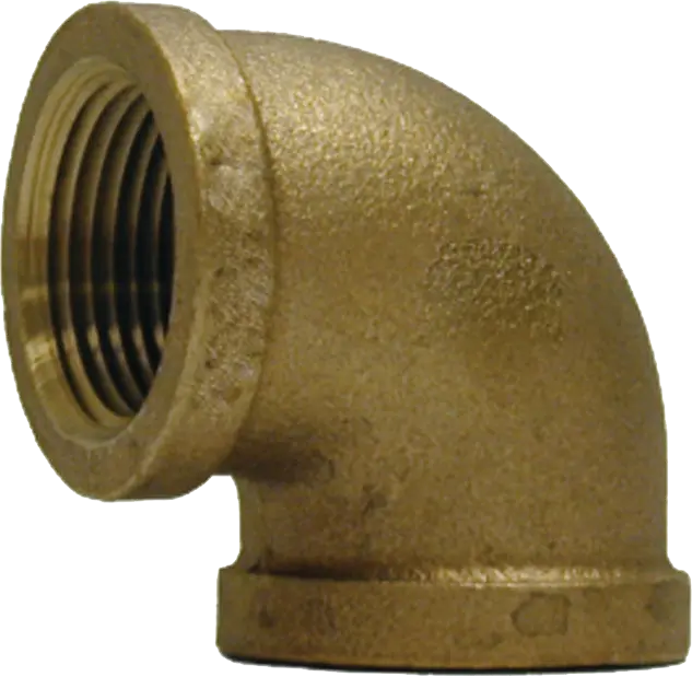 1-1/2" Brass 90° Elbow