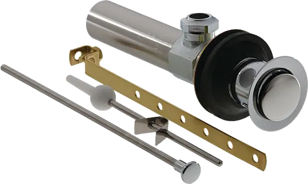 Delta Metal Pop-Up Assembly, 1-1/4" X 8" Chrome