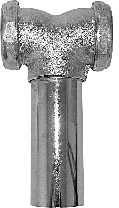Center Outlet Tee Less Baffle, 1-1/2"