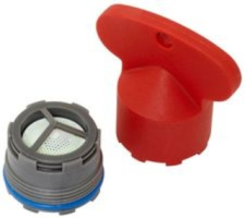 American Standard 0.5 GPM Cache M21.5 x 1 Pressure Compensating Aerator Insert & Key
