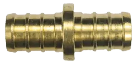 1/2" Brass PEX Coupling
