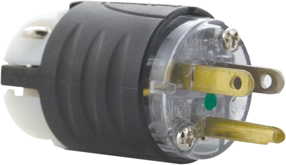 15A / 125V Hospital Grade Straight Plug