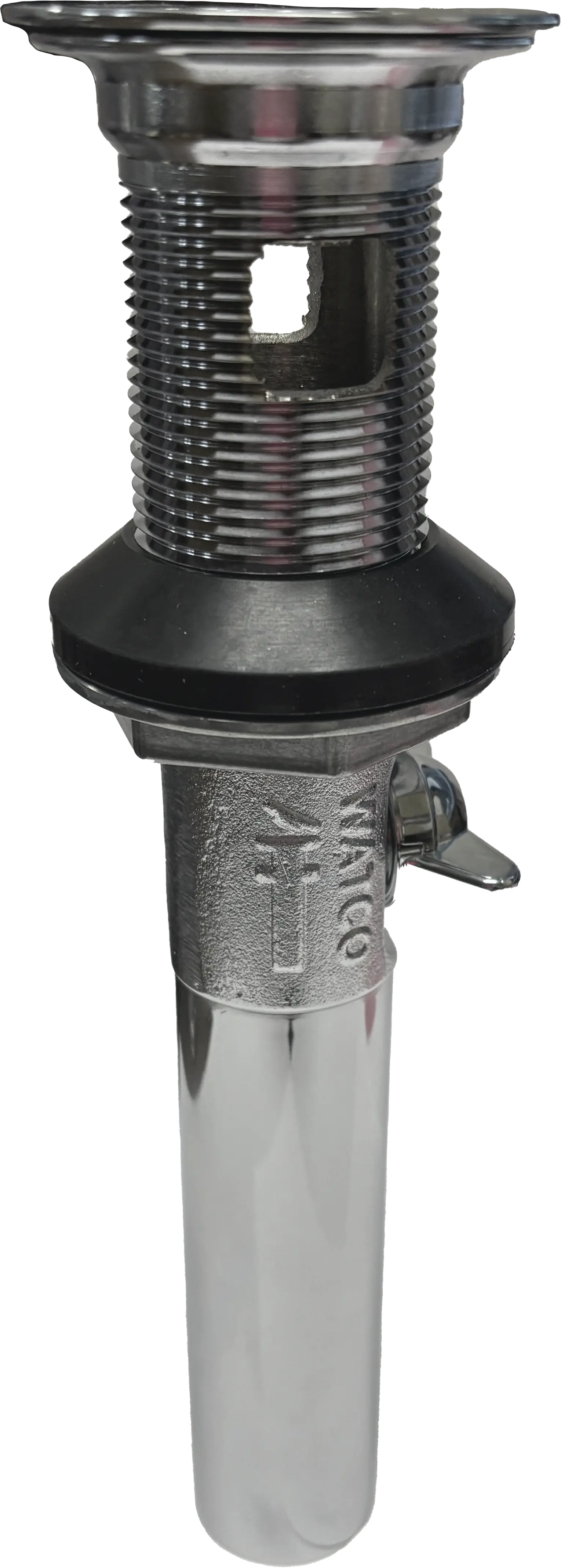 Watco IdealLav® with Stopper and Brass Grid, Chrome Plated, No Pop Up