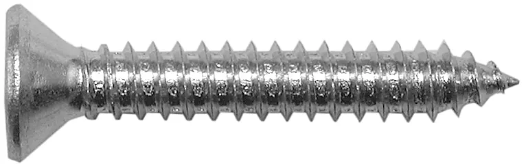 Sheet Metal Screw, Phillips Flat Head, 14 x 1-1/2"