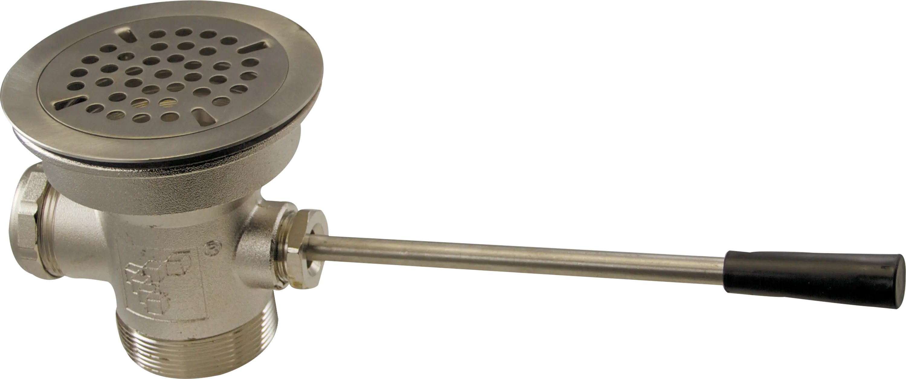 Lever Handle Waste Outlet Less Overflow With 2" MPT X 1-1/2" FPT Outlet