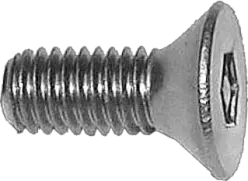Acorn #10-32 X 1/2" Stainless Steel Tamper Proof Allen Flat Head Screw (10 Pack)
