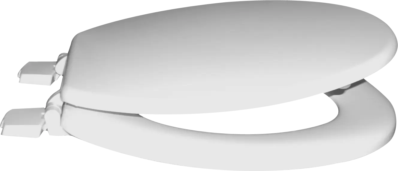 Enameled Wood Toilet Seat (Regular Bowl)