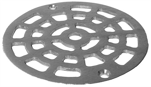 Mark's Brass Floor Strainer, 4-15/16" Diameter