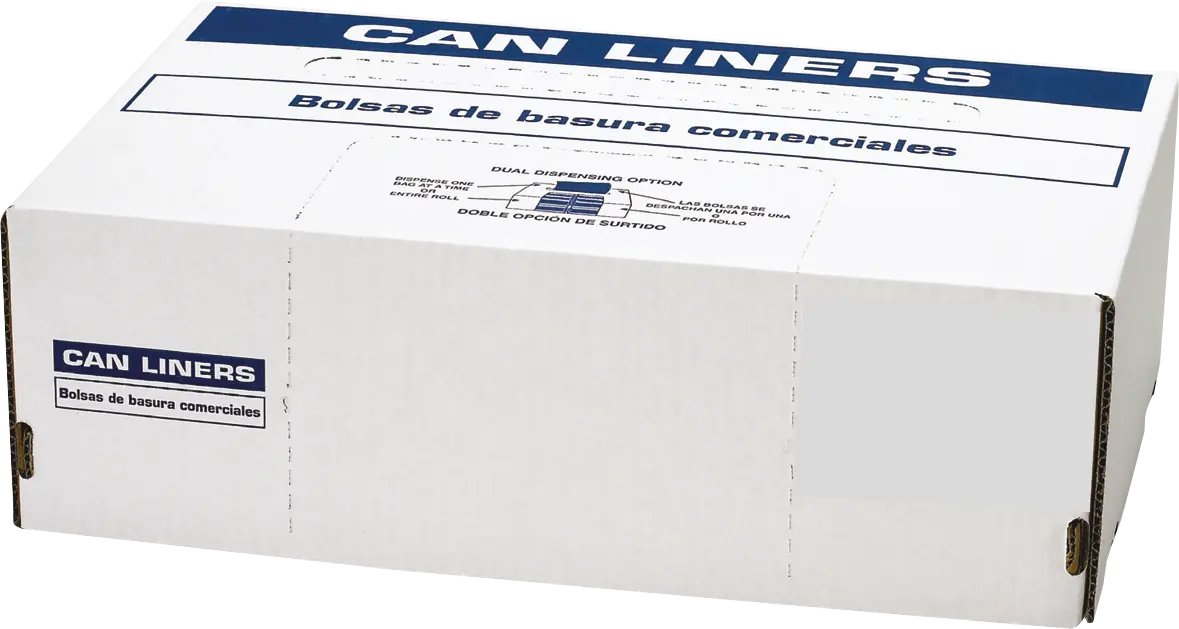 Covalence Plastics Institutional Plastic Bags, 36 x 58, heavy-duty, 55 gallon, 1.2 mil., 100 bags per box